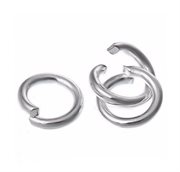  O-ringe. Rustfri stål (304). 7 mm. 50 stk.